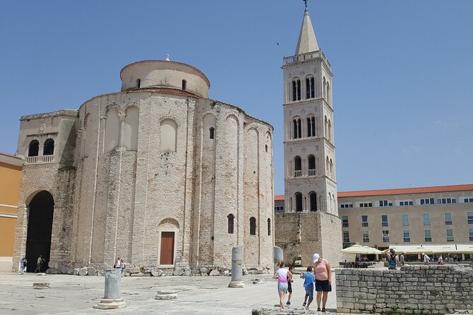 From Zadar: Krka Falls and Zadar or Sibenik (or Winery) Private