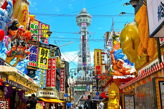 Osaka 1-Day Private Tour – Osaka Castle, Shinsekai, Dotonbori